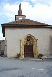 Vue de l'église de Lignerolle. Cliché personnel (nov. 2010)