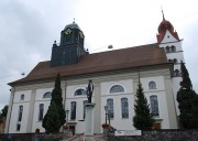 Vue de l'église paroissiale de Willisau. Cliché personnel (sept. 2010)