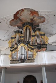 Une dernière vue de l'orgue en contre-plongée. Cliché personnel