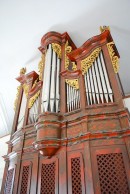 Vue de l'orgue Graf de l'église de Hasle. Cliché personnel (début oct. 2010)