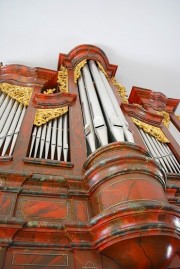 L'orgue en contre-plongée. Cliché personnel