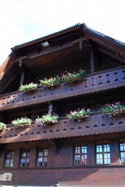 Maison villageoise typique de l'Entlebuch. Cliché personnel