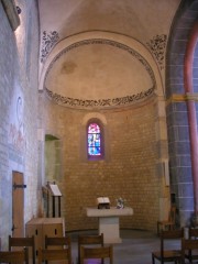 Ancienne chapelle romane intégrée au Temple d'Avenches. Cliché personnel