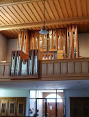 Vue de l'orgue Mathis (1966) de St. Luzi, Coire. Cliché personnel (07. 2010)