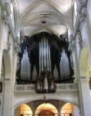 Grand Orgue de la Hofkirche de Lucerne (orgue Kuhn, dernière révision en 2001). Cliché personnel (31.07.2007)