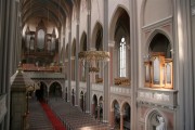 Marktkirche de Wiesbaden. Le cliché montre le Grand Orgue et l'orgue de choeur qui lui est couplé. Crédit: www.marktkirche-wiesbaden.de/