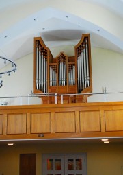 Vue de l'orgue au zoom. Cliché personnel