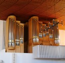 Nouvel orgue Metzler (Dietikon), inauguré en août 2012. Cliché personnel (sept. 2012)