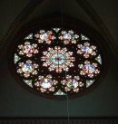 Une rosace du transept (1907). Cliché personnel
