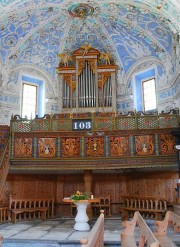 Vue du choeur avec l'orgue de 1741. Cliché personnel