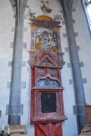 Tabernacle mural en style gothique tardif. Cliché personnel