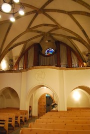 Le bel orgue J. Metzler de Zuoz. Cliché personnel
