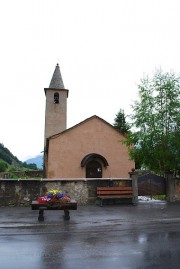 Eglise de Sils-Baselgia en Haute-Engadine. Cliché personnel (juillet 2011)