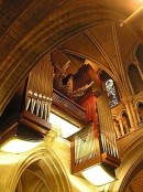 Grandes Orgues Fisk de la cath�drale de Lausanne. Clich� personnel