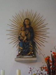 Une Vierge à l'enfant probablement d'époque baroque. Cliché personnel