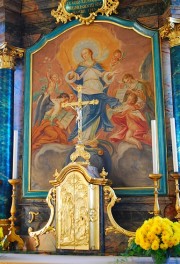 Détail du maître-autel baroque. Cliché personnel