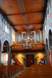 Vue de l'orgue depuis l'entrée du choeur. Cliché personnel