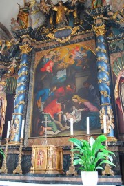 Tableau du maître-autel (Nativité). Cliché personnel