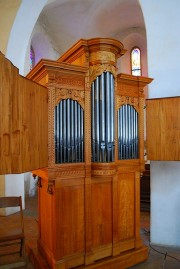 L'orgue de choeur du facteur Cattiaux. Cliché personnel