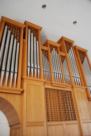 Vue de l'orgue depuis la tribune. Cliché personnel