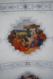 Peinture de la voûte: la Nativité. Cliché personnel