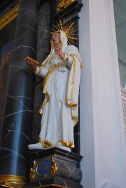 Une autre statue: sainte Thérèse. Cliché personnel