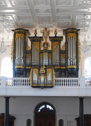 Le grand orgue (au zoom). Cliché personnel