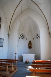 Nef de la chapelle dédiée à Marie. Cliché personnel