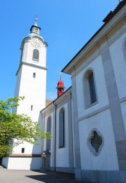 Une dernière vue de cette splendide église de Hitzkirch. Cliché personnel