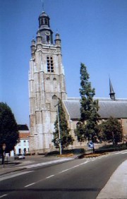 Eglise St-Michiel de Roeselare. Crédit: //nl.wikipedia.org/