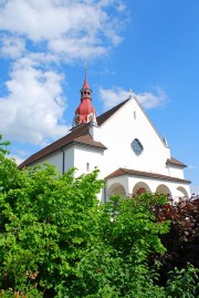 Eglise paroissiale de Neuenkirch. Cliché personnel (début juin 2012)