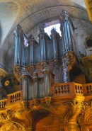 Une belle photo du grand orgue Kern (buffet classé) de N.-D.-des-Victoires à Paris. Cliché personnel (nov. 2012)
