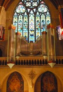 Division du Grand Choeur de l'orgue (ajout du facteur Dargassies). Cliché personnel