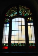 Autre vitrail Art Nouveau. Cliché personnel