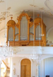 Le grand orgue restauré par Späth. Cliché personnel