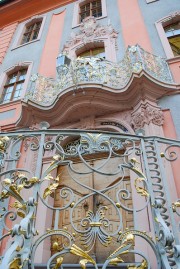 Décor baroque, façade du Rathaus. Cliché personnel