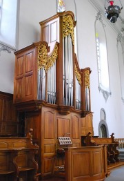 Le bel orgue de choeur Neidhart et Lhôte. Cliché personnel