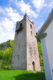 Vue extérieure de l'église de St. Niklausen. Cliché personnl (mai 2013)