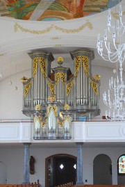 Vue de l'orgue Goll. Cliché personnel