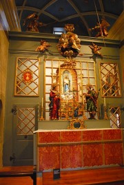 Vue intérieure de la chapelle de Lorette (chapelle centrale). Cliché personnel