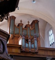 L'orgue Callinet de N.-Dame de St-Etienne. Cliché de M. J.-L. Perrot