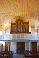 L'orgue Kuhn de Villarvolard (1892-93). Cliché personnel (été 2013)