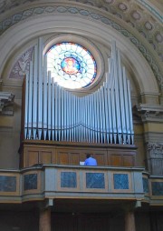 Une vue globale de l'orgue Mascioni. Cliché personnel