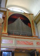 Vue de l'orgue italien d'Arzo. Cliché personnel (sept. 2013)
