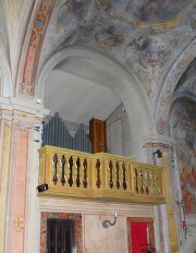 Une dernière vue de la niche où se trouve l'orgue un peu caché. Cliché personnel