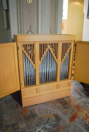 L'orgue de choeur Kuhn. Cliché personnel