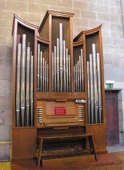Orgue de choeur X. Silbermann de la cathédrale de Genève. Source: cliché personnel