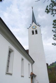 Vue de l'église de Giswil. Cliché personnel