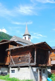 Village et église de Kippel. Cliché personnel (été 2012)