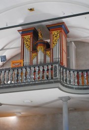 Vue de l'orgue Füglister. Cliché personnel